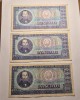 Lot 3 bancnote 100 lei 1966