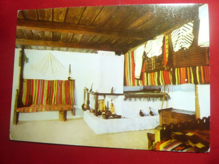 Ilustrata - Camera curata a Casei Audia comuna Hangu judet Neamt sec.XIX