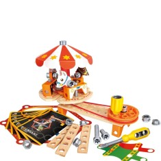 Jucarie din lemn - Set Carnaval Builder foto