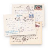 Fănuș Neagu, trei cărți poștale adresate lui Geo Dumitrescu, 1966-74