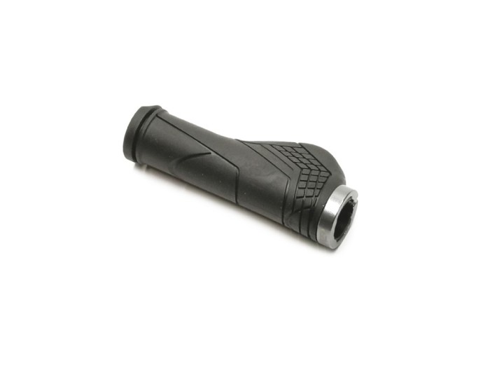 Mansoane P2R Shockman ERGO 288, TPR, 130mm, Negru-Argintiu Ultimate FactoryBikes