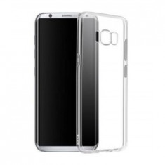 Husa silicon slim Samsung S8 transparent foto