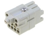 Conector HDC inserturi contact mamă CQ PIN 13 12 PE