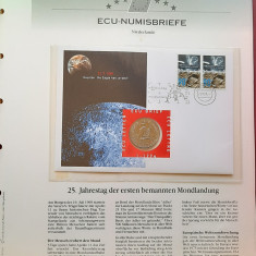 Ecu-Numisbrief, pagina numismatica filatelica 1994, Olanda - B 4371