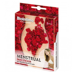 Plasture termic pt dureri menstruale, 3 buc, Biointimo