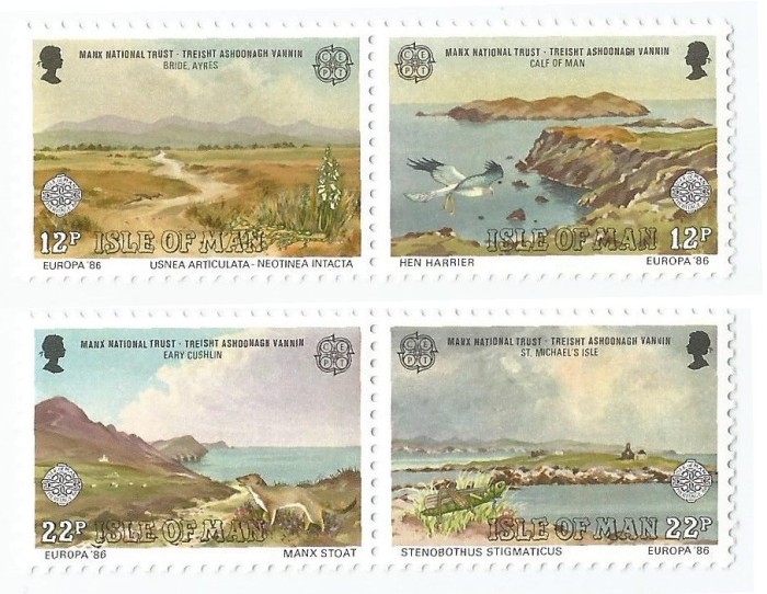 |Man, Europa CEPT, 1986, MNH