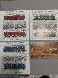 Sao tome si principe - Timbre trenuri, locomotive, cai ferate, nestampilate, MNH, Nestampilat