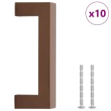 Cumpara ieftin Manere de dulap, 10 buc., bronz, 96 mm, otel inoxidabil