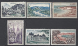 C4960 - Franta 1954 - Turistice 6v. neuzat,perfecta stare, Nestampilat