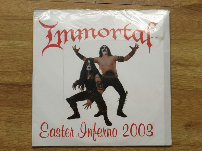 IMMORTAL - EASTER INFERNO (2008,DEVIL,FRANCE) Black Metal vinil vinyl foto