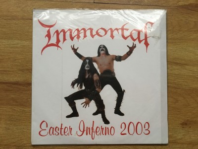 IMMORTAL - EASTER INFERNO (2008,DEVIL,FRANCE) Black Metal vinil vinyl foto