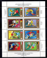 UNGARIA 1972, Sport, Fotbal, MNH, serie neuzata foto