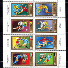 UNGARIA 1972, Sport, Fotbal, MNH, serie neuzata