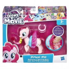 Figurina My Little Pony The Movie Sparkling And Spinning Skirt Pinkie Pie foto