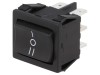 Rocker Switch ON-OFF-ON 10A Negru