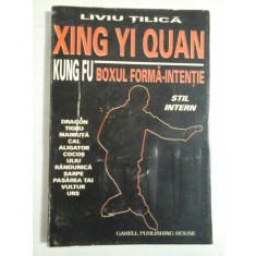 XING YI QUAN * BOXUL FORMA-INTENTIE - Liviu TILICA