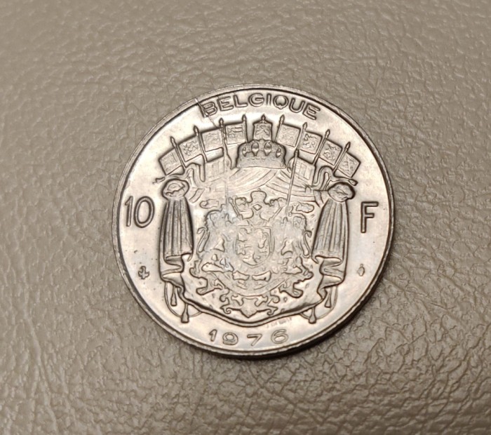 Belgia - 10 franci / francs (1976) monedă s069