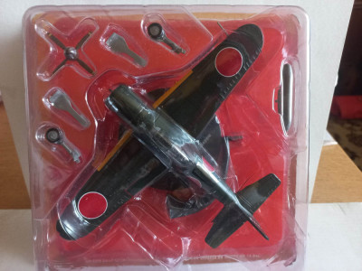 Macheta avion Mitsubishi A7M2 Reppu - 1942 - Japan - Deagostini 1:72 foto