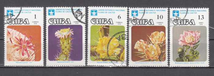 M2 TS6 5 - Timbre foarte vechi - Cuba - cactusi