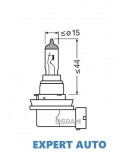 Bec 12v h8 35 w original osram UNIVERSAL Universal #6, Array