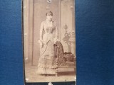 fotografie celebru atelier fotografic. Regalitate Romania , anii 1880 , rara