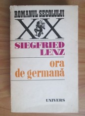 Siegfried Lenz - Ora de germana foto