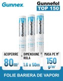 Cumpara ieftin Folie bariera de vapori Gunnefol TOP 150