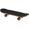 Skateboard Maxtar Negru/Galben, Placa Lemn 56x15cm, Roti PU 50mm, Rulmenti ABEC 5, Sasiu Aluminiu