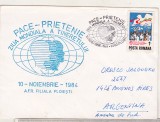 Bnk fil Plic ocazional Ziua Mondiala a Tineretului 1984 - Ploiesti