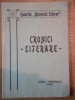 CRONICI LITERARE de PETRU I.TEODORESCU * DEDICATIE