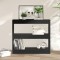 vidaXL Bibliotecă/Separator cameră, negru, 80x30x72 cm 811692