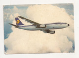 FG4 - Carte Postala - GERMANIA - Lufthansa Airbus A300, necirculata, Fotografie