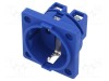 Conector alimentare AC PCE 250V 16A soclu 2P PE albastru Schuko