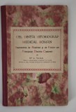 Carte veche 1932 Dr L Vaian Insemnarile de Medicina si de Folclor ale Principelui Dimitrie Cantemir