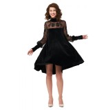 Rochie eleganta din catifea Teona