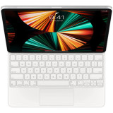 Husa cu tastatura Apple Magic Keyboard pentru iPad Pro 12.9&quot; (gen.5) layout US, Alb