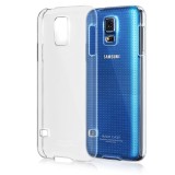 Cumpara ieftin Husa protectie pentru Samsung Galaxy S5, Transparent, Slim, folie de protectie gratis, MyStyle