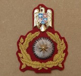 Emblema coifura, cascheta militara de general trupe terestre