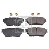 Set placute frana disc Mitsubishi Eclipse Cross, Outlander III Motor 1.5 T-Mivec, 1.5 T-Mivec 4WD, 2.0, 2.0 4WD, parte montare puntea spate, lungime