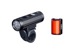 Set Lumini Bicicleta P2R LUMOIX 70 (USB) - Negru Ultimate FactoryBikes