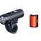 Set Lumini Bicicleta P2R LUMOIX 70 (USB) - Negru Ultimate FactoryBikes