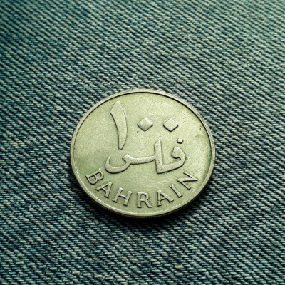 100 Fils 1965 Bahrain foto