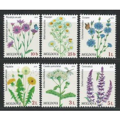 Moldova 2016 Mi 951/56 MNH - Flori de c&acirc;mp
