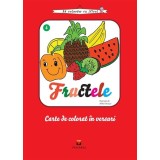 Fructele. Carte de colorat &icirc;n versuri - Paperback - Mihai Neacşu - Pescăruș