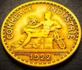 Cumpara ieftin Moneda istorica (BUN PENTRU) 1 FRANC - FRANTA, anul 1922 * cod 4054 = excelenta, Europa