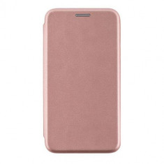 Husa Telefon Flip Book Magnet Huawei Nova 5T Honor 20 Honor 20S Rose Gold