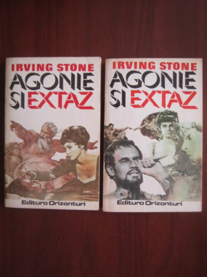 Irving Stone - Agonie și extaz ( 2 vol. ) foto