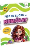Fise de lucru de numarat 4-6 ani
