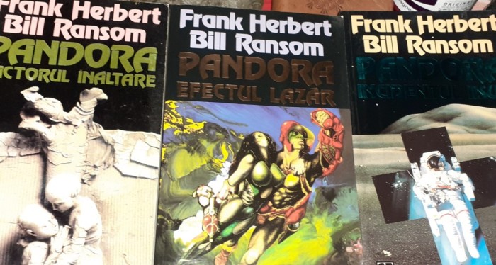 SERIA PANDORA FRANK HERBERT,BILL RANSOM 3 VOLUME