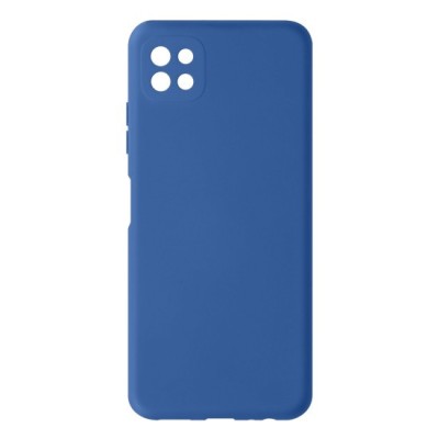 Husa Liquid soft touch compatibila cu Samsung Galaxy A22 5G, Blue Cobalt, ALC foto